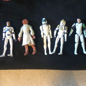 Star Wars figures